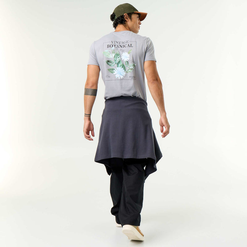T-shirt imprimé fantaisie à manches courtes