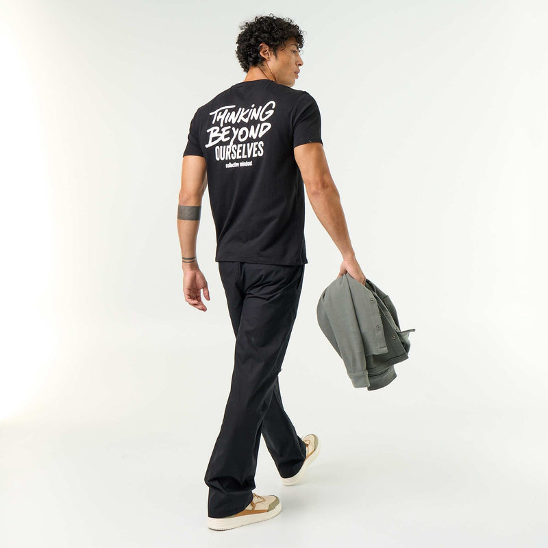 T-shirt imprimé fantaisie à manches courtes