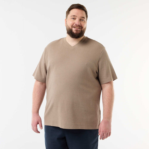 T-shirt en maille piquée manches courtes