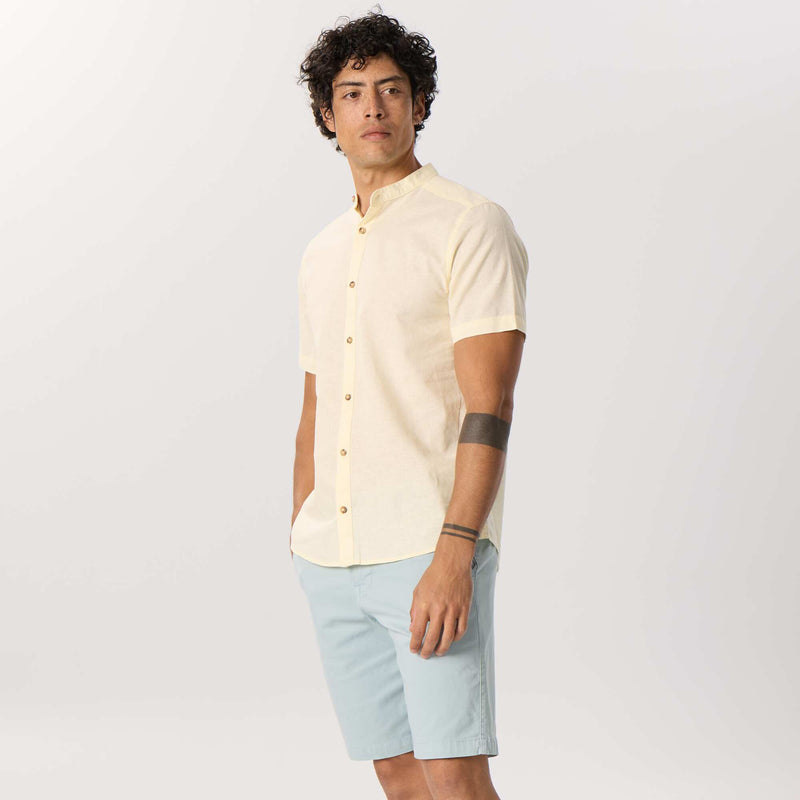Bermuda chino uni – Bleu – Kiabi Maroc