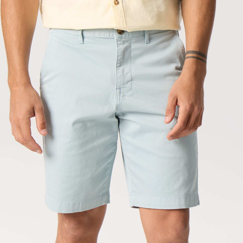 Bermuda chino uni – Bleu – Kiabi Maroc