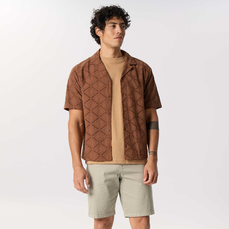 Bermuda chino uni – Vert – Kiabi Maroc
