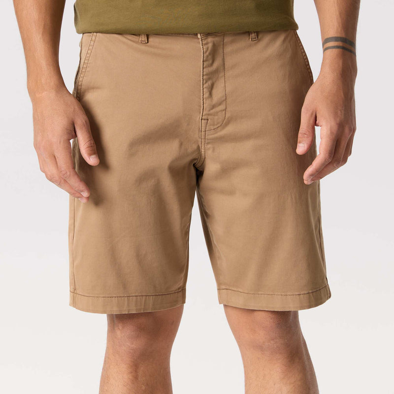 Bermuda chino uni – Marron – Kiabi Maroc