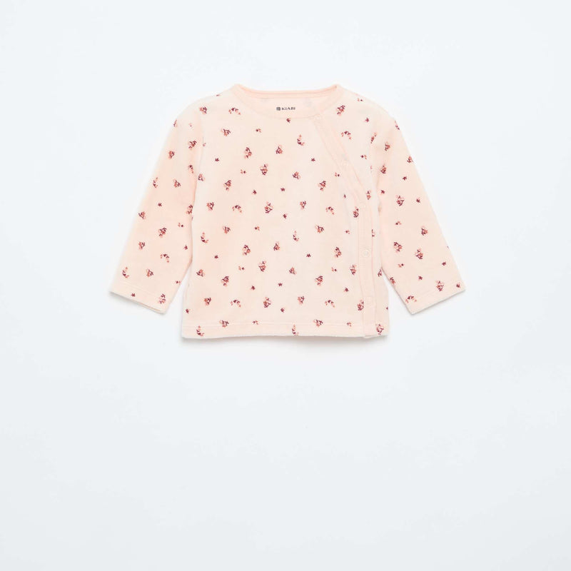 Pyjama 2 pièces en velours