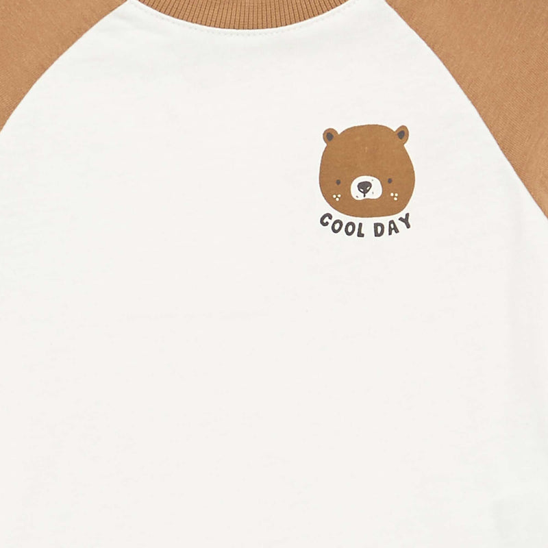 T-shirt manches longues raglan