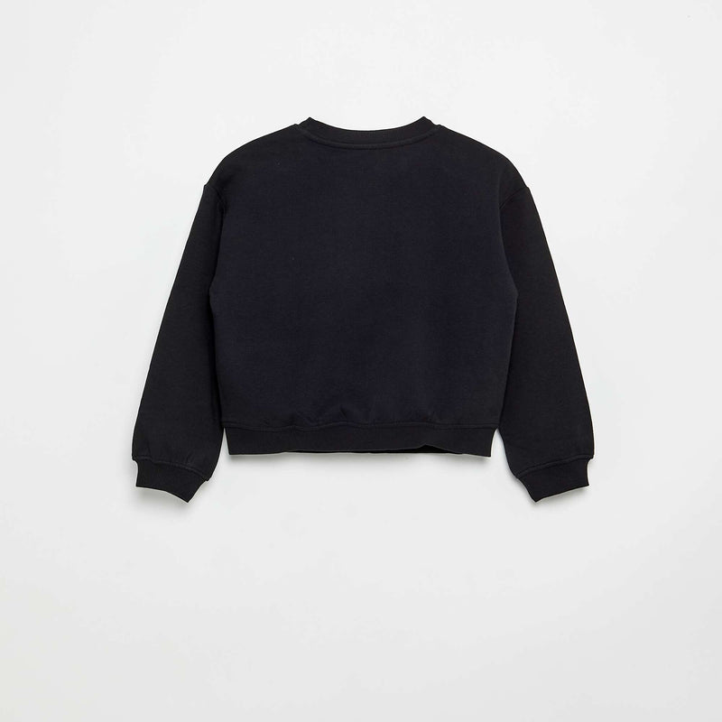 Sweat en molleton imprimé poitrine – Kiabi Maroc