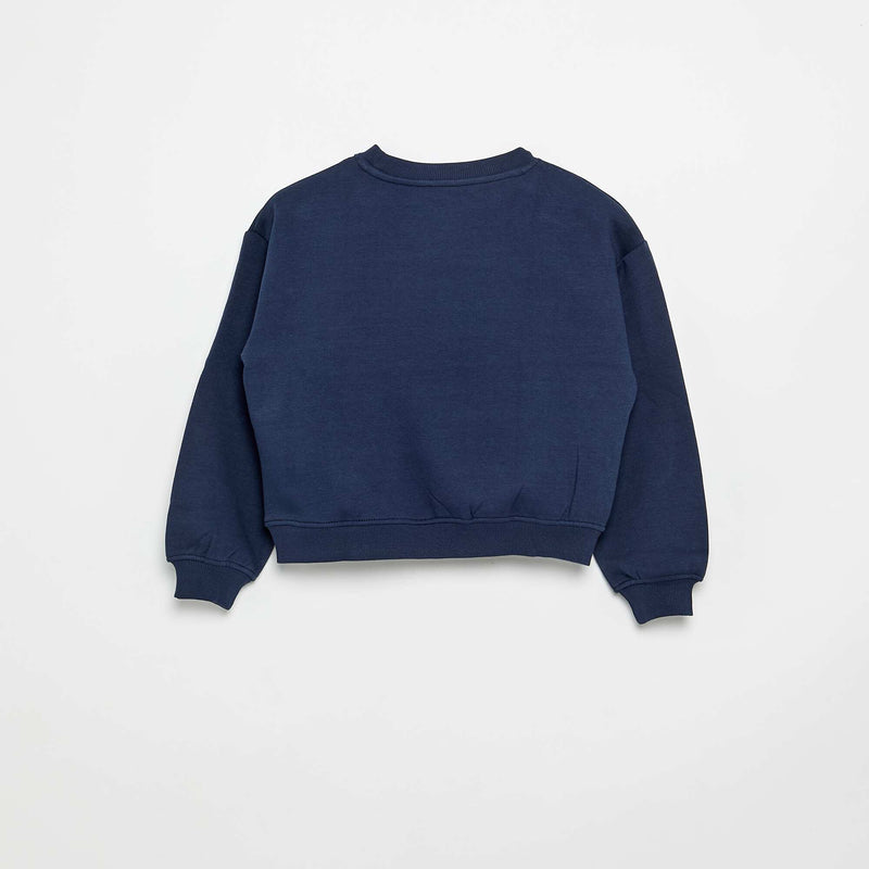 Sweat en molleton imprimé poitrine – Kiabi Maroc