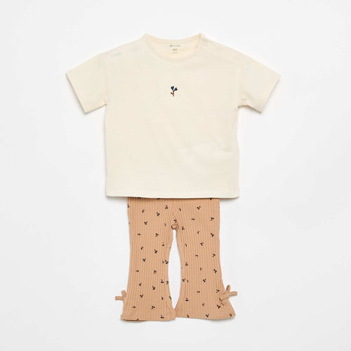 Ensemble 2 pièces T-shirt + legging