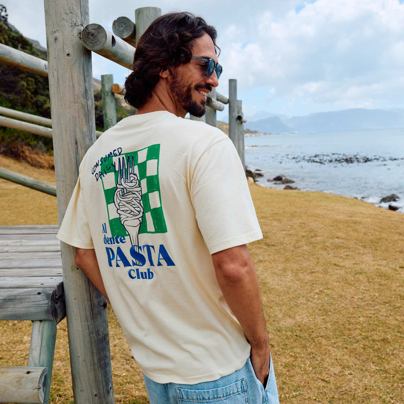 T-shirt à manches courtes avec imprimés et broderies recto/verso