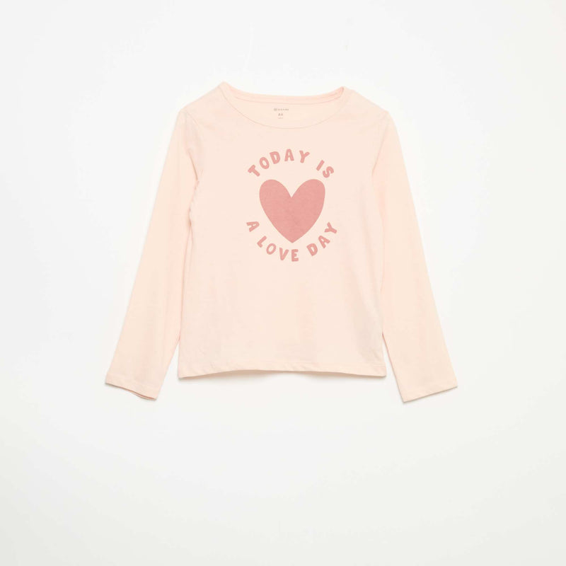 Pyjama long en jersey de coton - 2 pièces