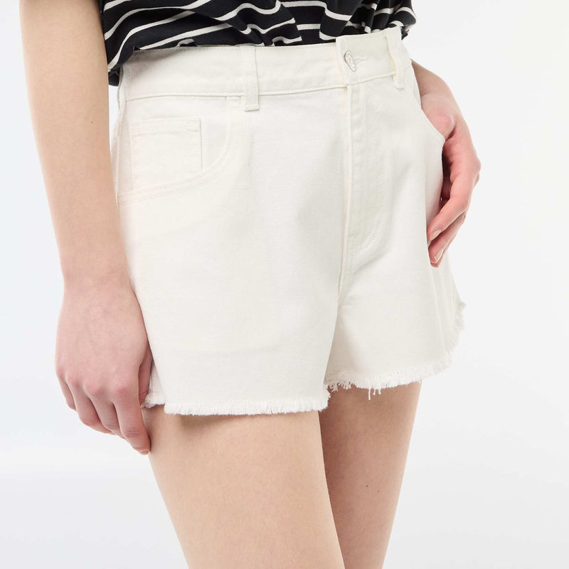 Mini-short en twill