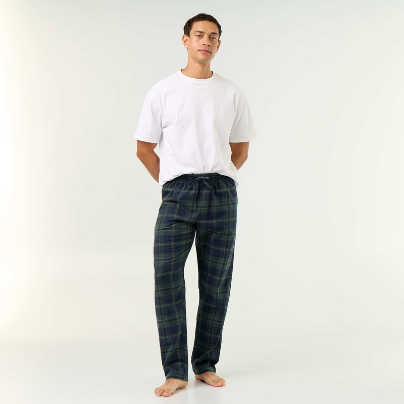Pantalon de pyjama avec 2 poches – Vert – Kiabi Maroc