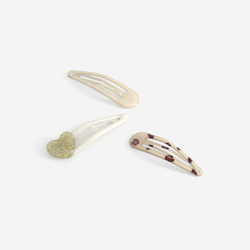 Lot de 6 pinces clic clac