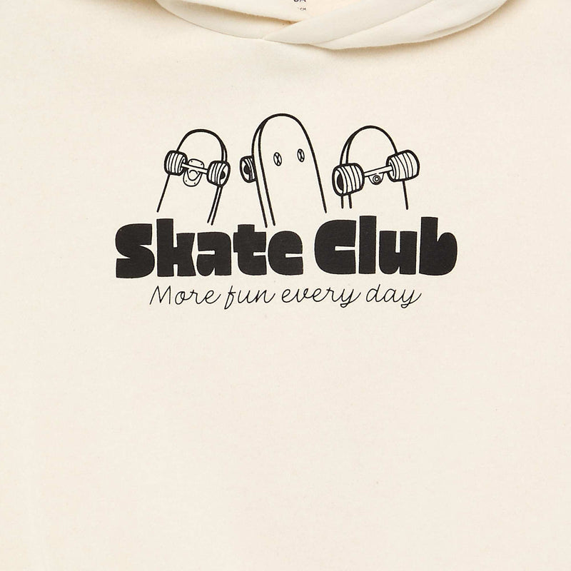 Sweat à capuche imprimé