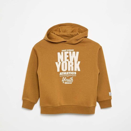 Sweat à capuche imprimé