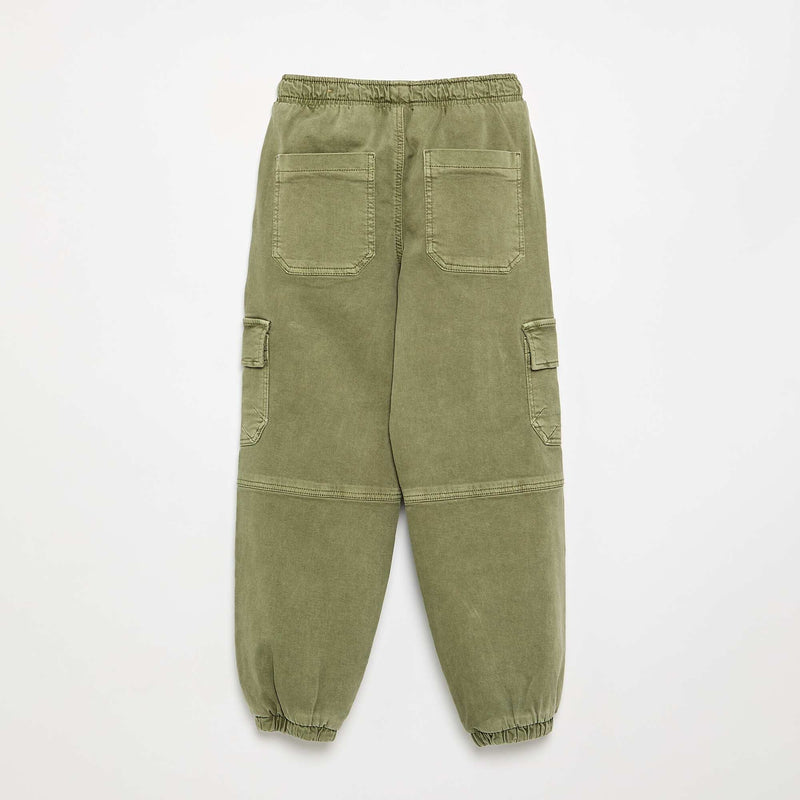Pantalon forme jogging