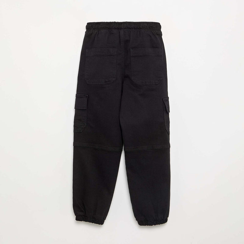 Pantalon forme jogging