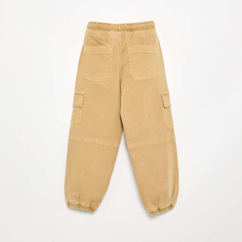 Pantalon forme jogging