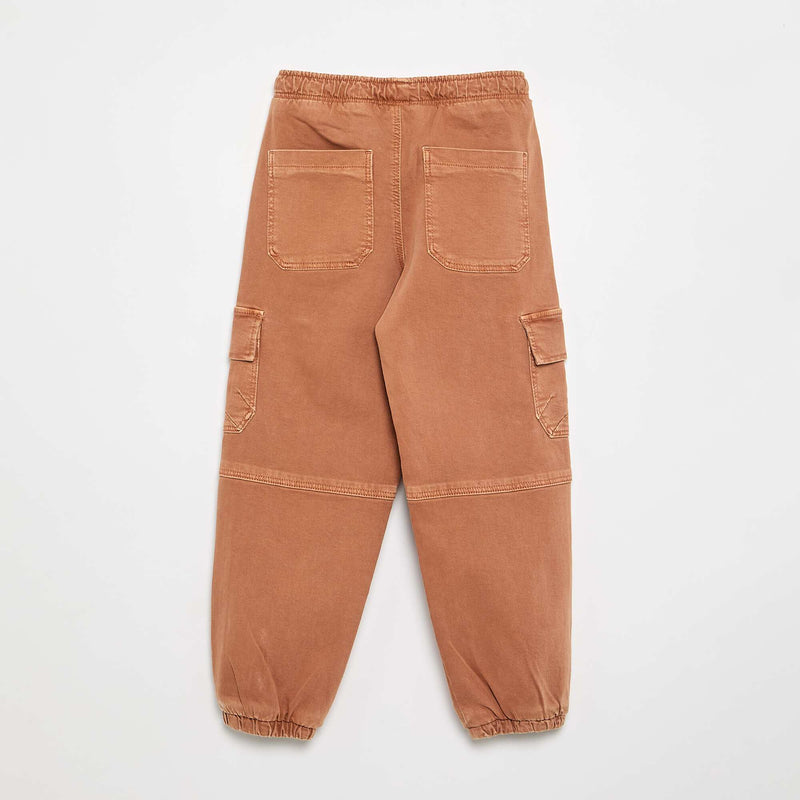 Pantalon forme jogging