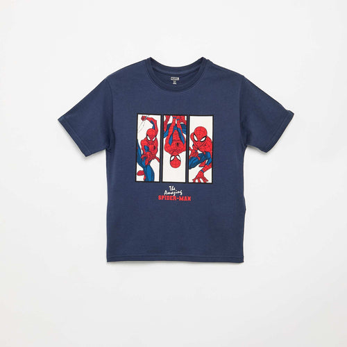 T-shirt 'Spider-Man' 'Marvel' manches courtes