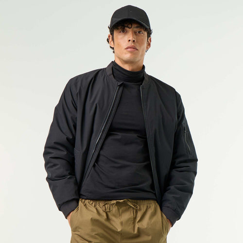 Blouson court style aviateur