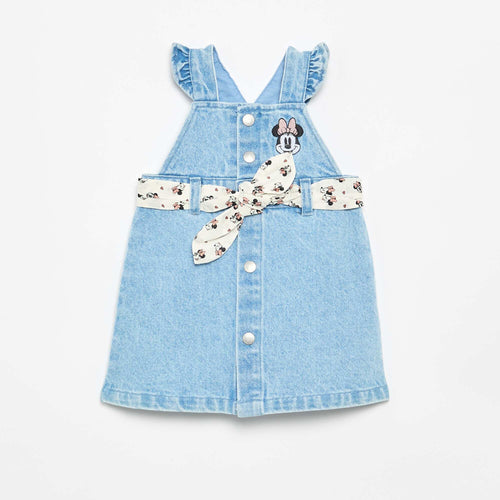 Robe sans manches en denim