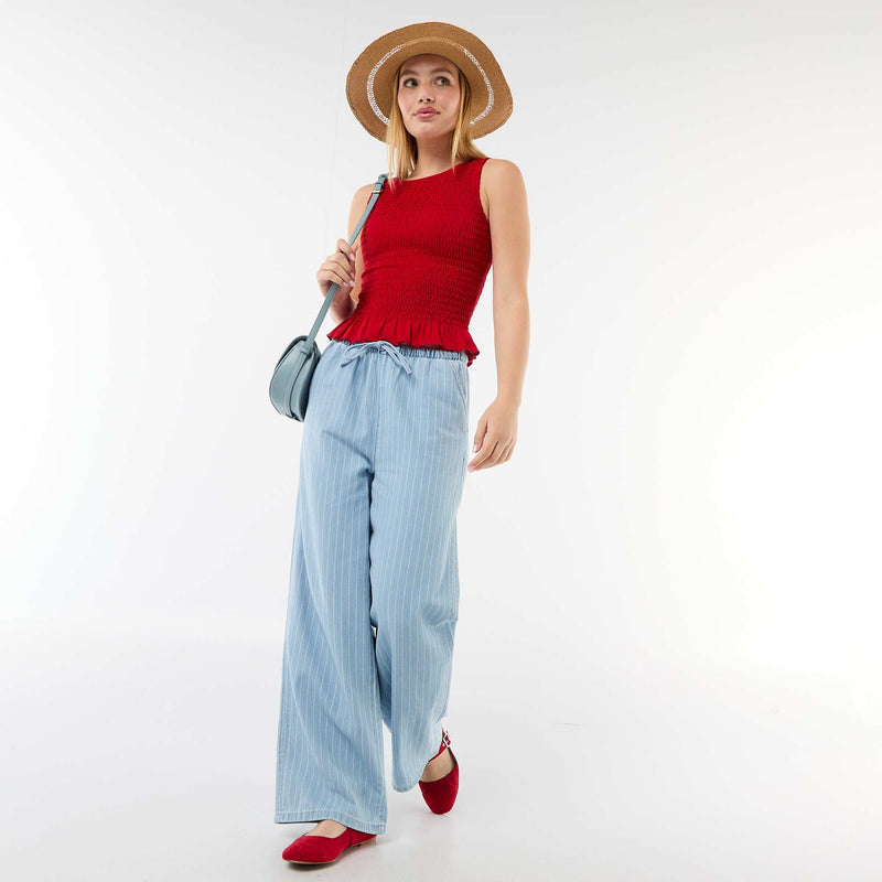 T-shirt sans manches stretch