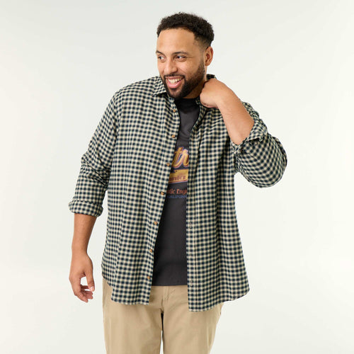 Chemise en flanelle à motif
