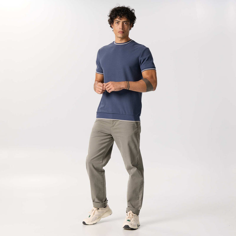 Chino uni taille standard – Vert – Kiabi Maroc
