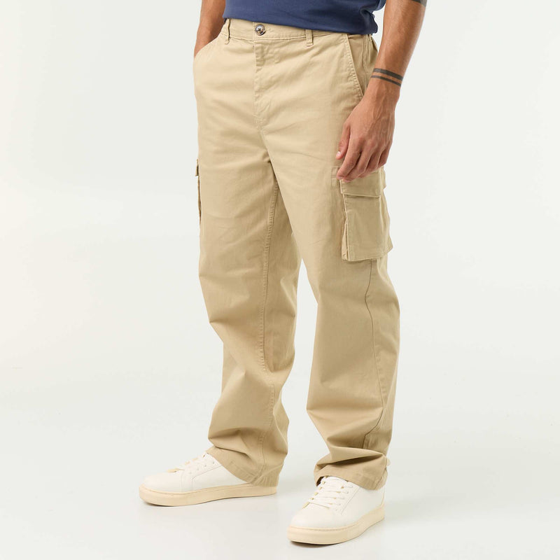Pantalon multipoches relaxed fit