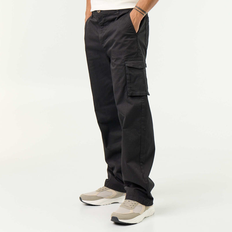 Pantalon multipoches relaxed fit