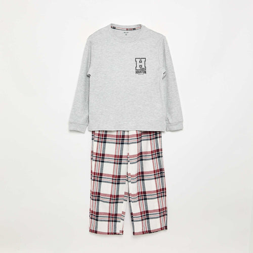 Pyjama 2 pièces - T-shirt à manches longues + Pantalon