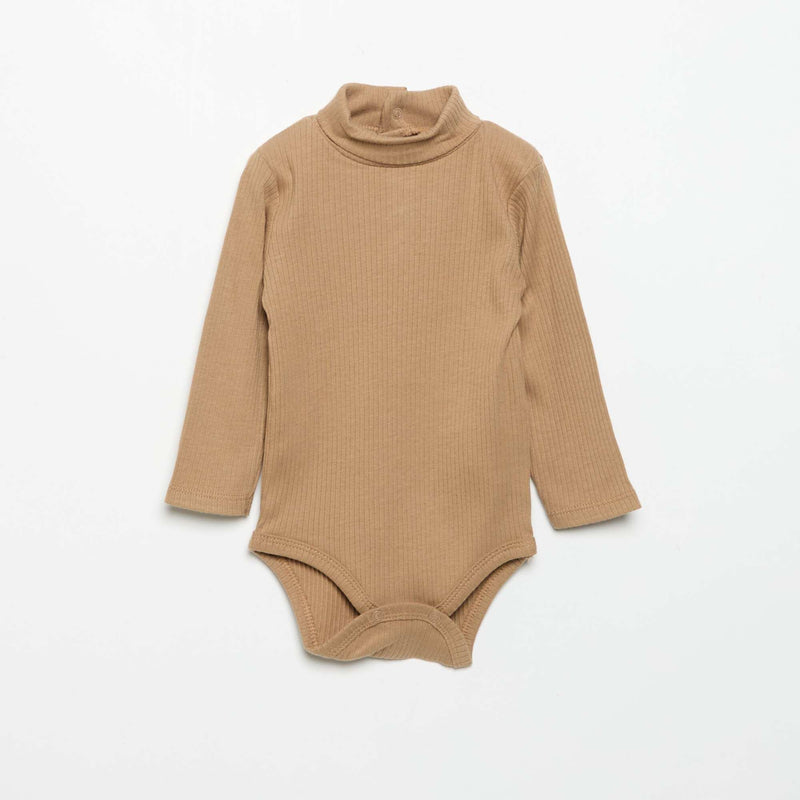 Lot de 3 bodies à col roulé – Kiabi Maroc