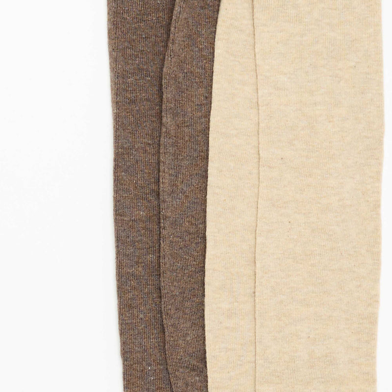 Lot de 2 paires de collants unies