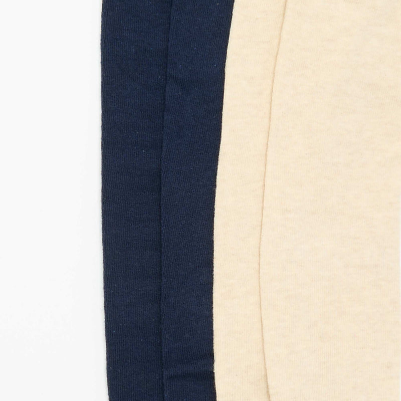 Lot de 2 paires de collants unies