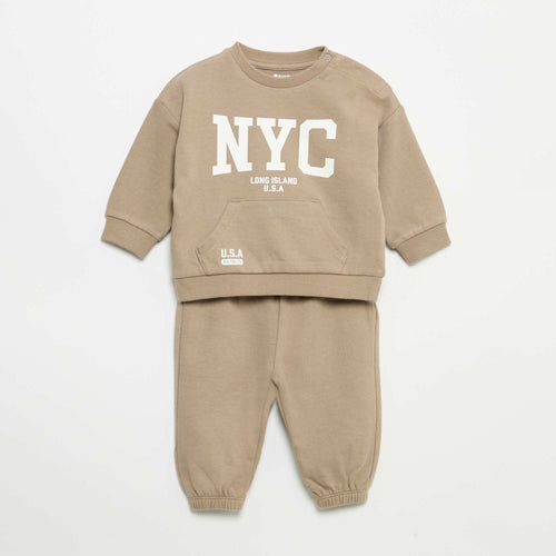 Pantalon et sweat-shirt