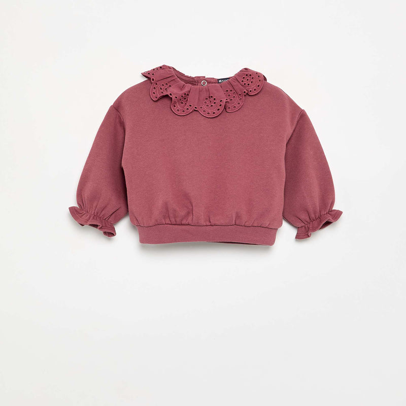 Ensemble 2 pièces - sweat + pantalon – Rose – Kiabi Maroc