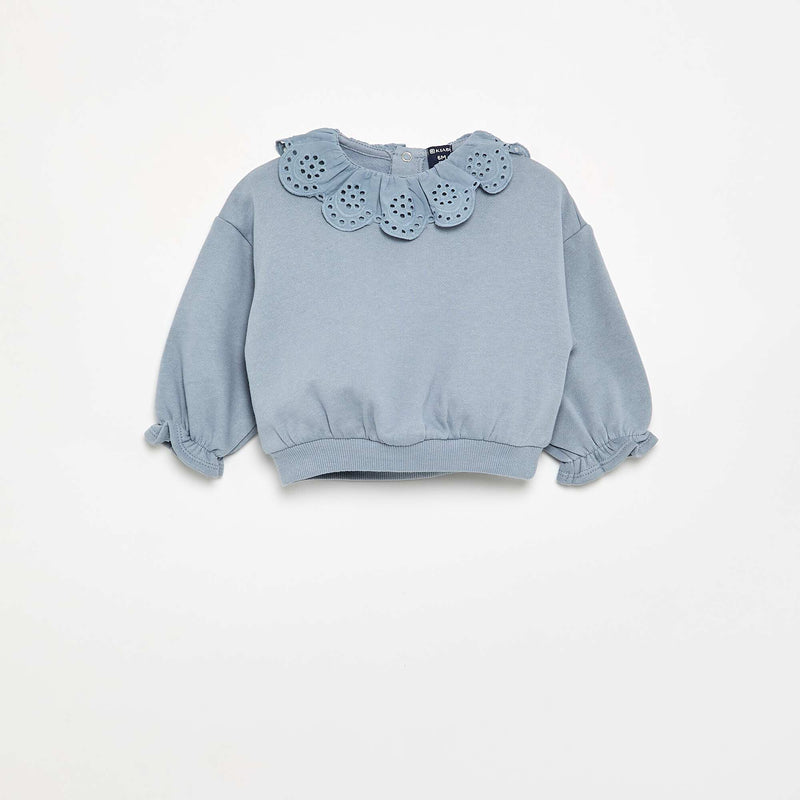 Ensemble 2 pièces - sweat + pantalon – Bleu – Kiabi Maroc