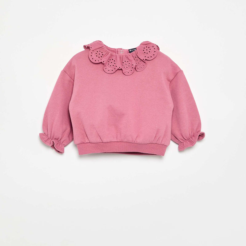 Ensemble 2 pièces - sweat + pantalon – Rose – Kiabi Maroc