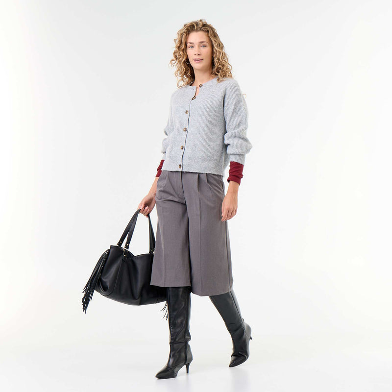 Gilet en maille grosse jauge – Kiabi Maroc