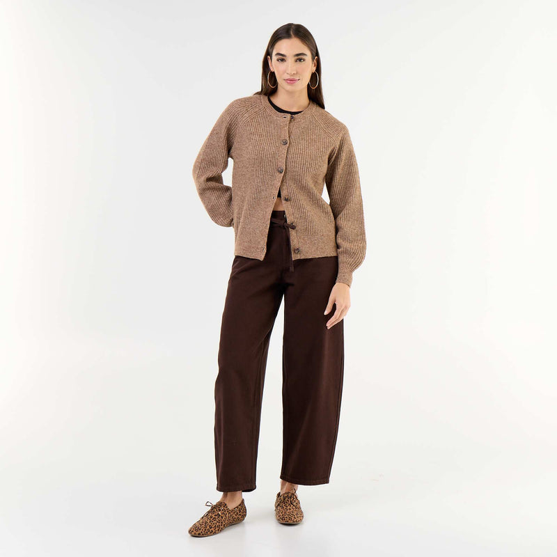 Gilet en maille grosse jauge – Kiabi Maroc