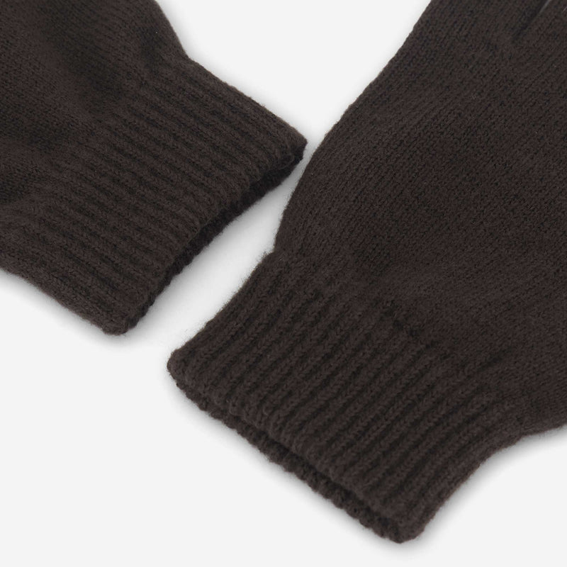 Lot de 2 paires de gants en maille – Marron – Kiabi Maroc