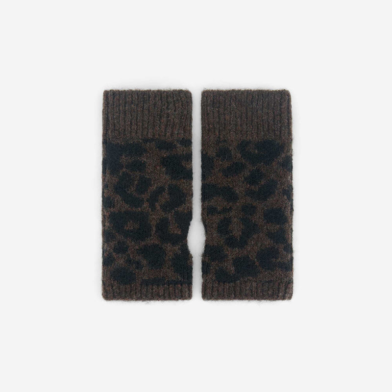 Paire de mitaines sans doigts – Marron – Kiabi Maroc