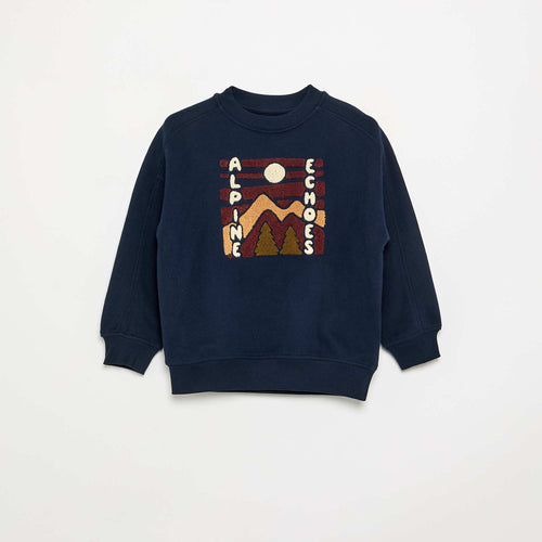 Sweat oversize imprimé