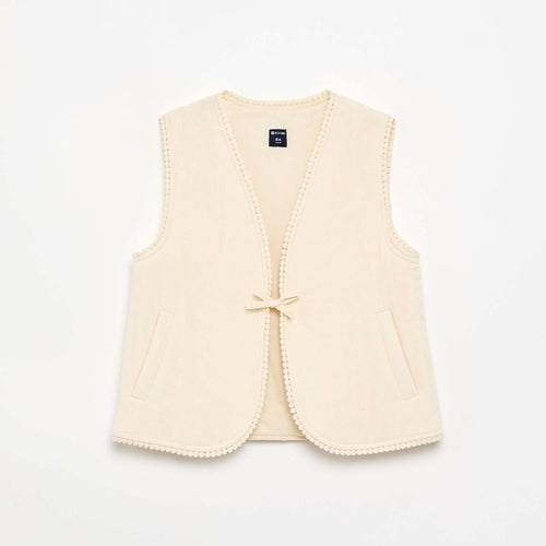Gilet beige