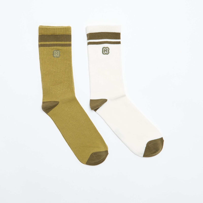 Lot de 2 paires de chaussettes homme - Kiabi