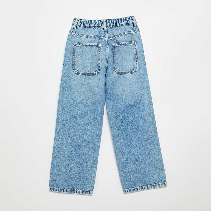 Denim coupe baggy 5 poches