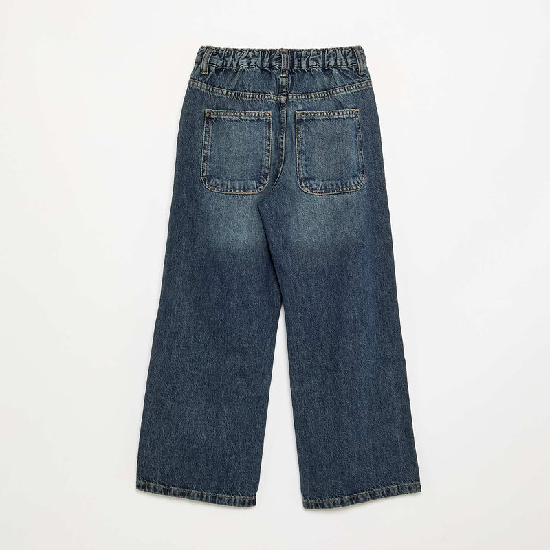 Denim coupe baggy 5 poches