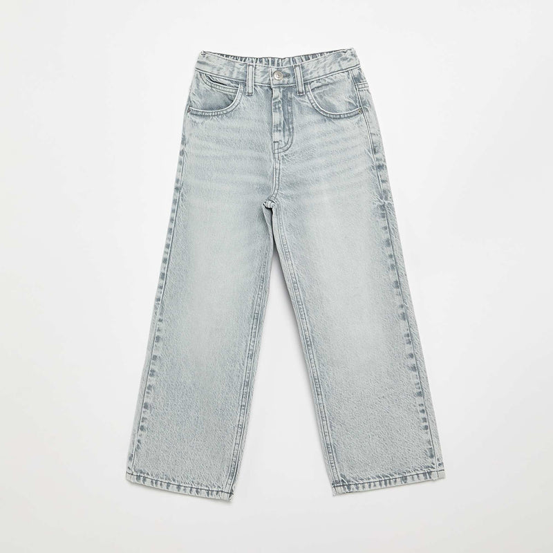 Denim coupe baggy 5 poches