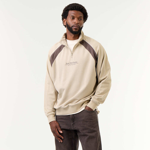Pull en French Terry col camionneur